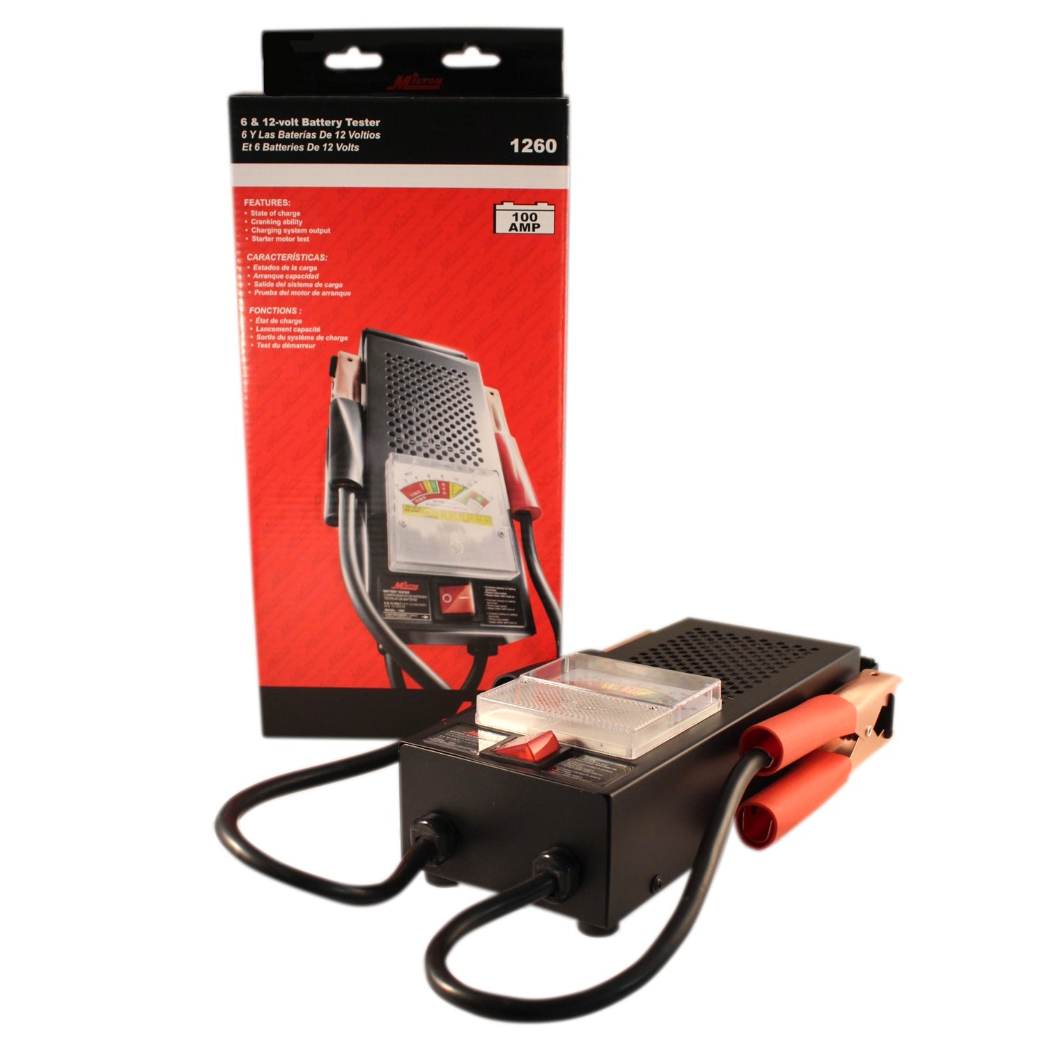 100 AMP Battery Tester for 6/12V Batteries