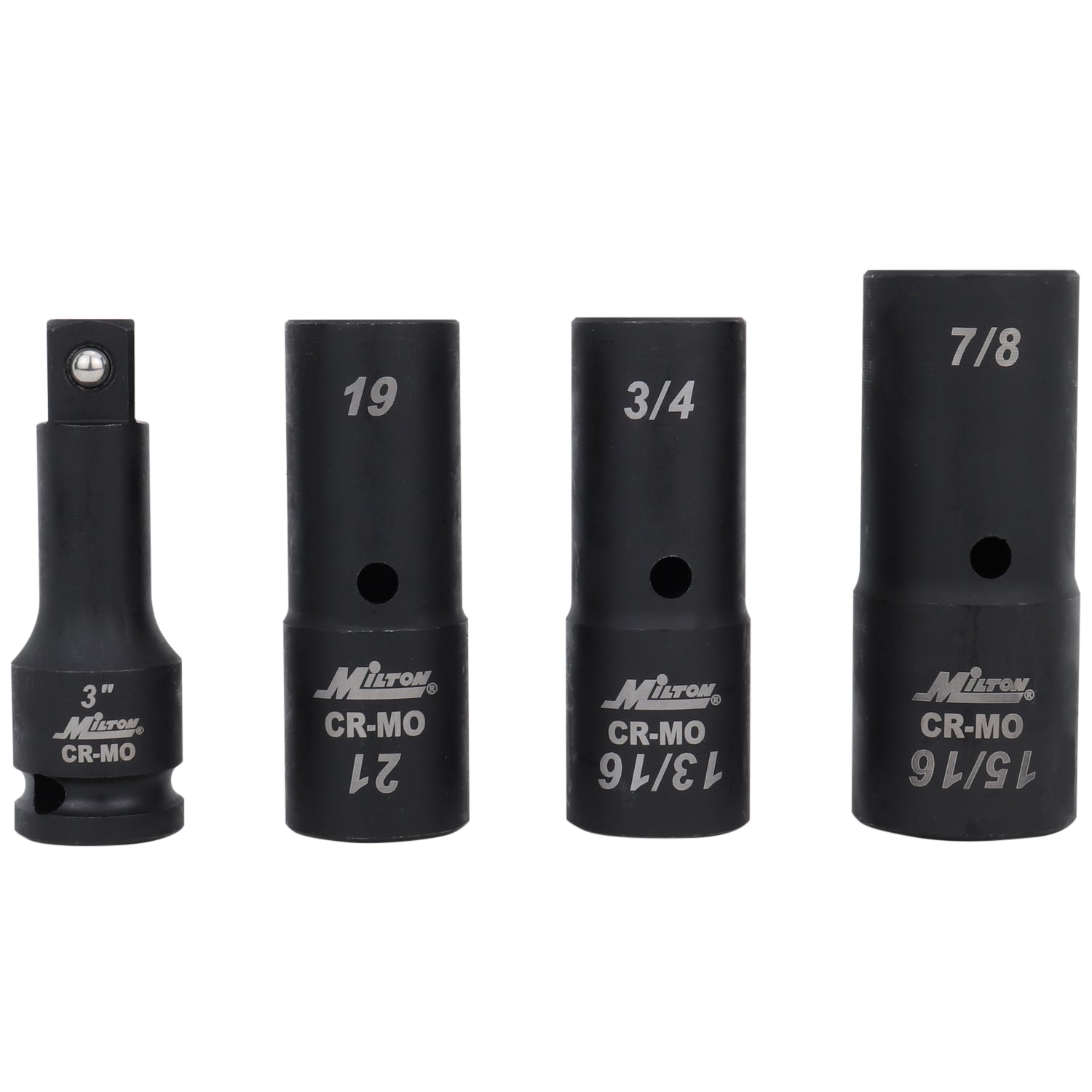 1300-SS-10 - 1/2 Dr. Deep Thin Wall Flip Socket Set, 4 pcs