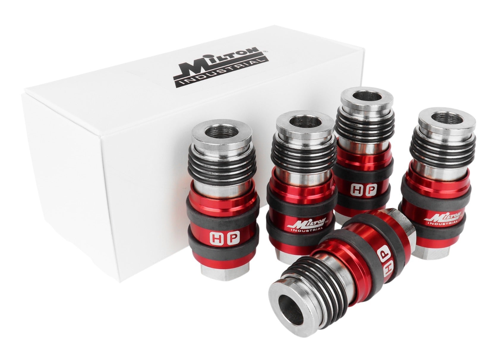 2 In ONE Universal Safety Exhaust Industrial Coupler, 1/4