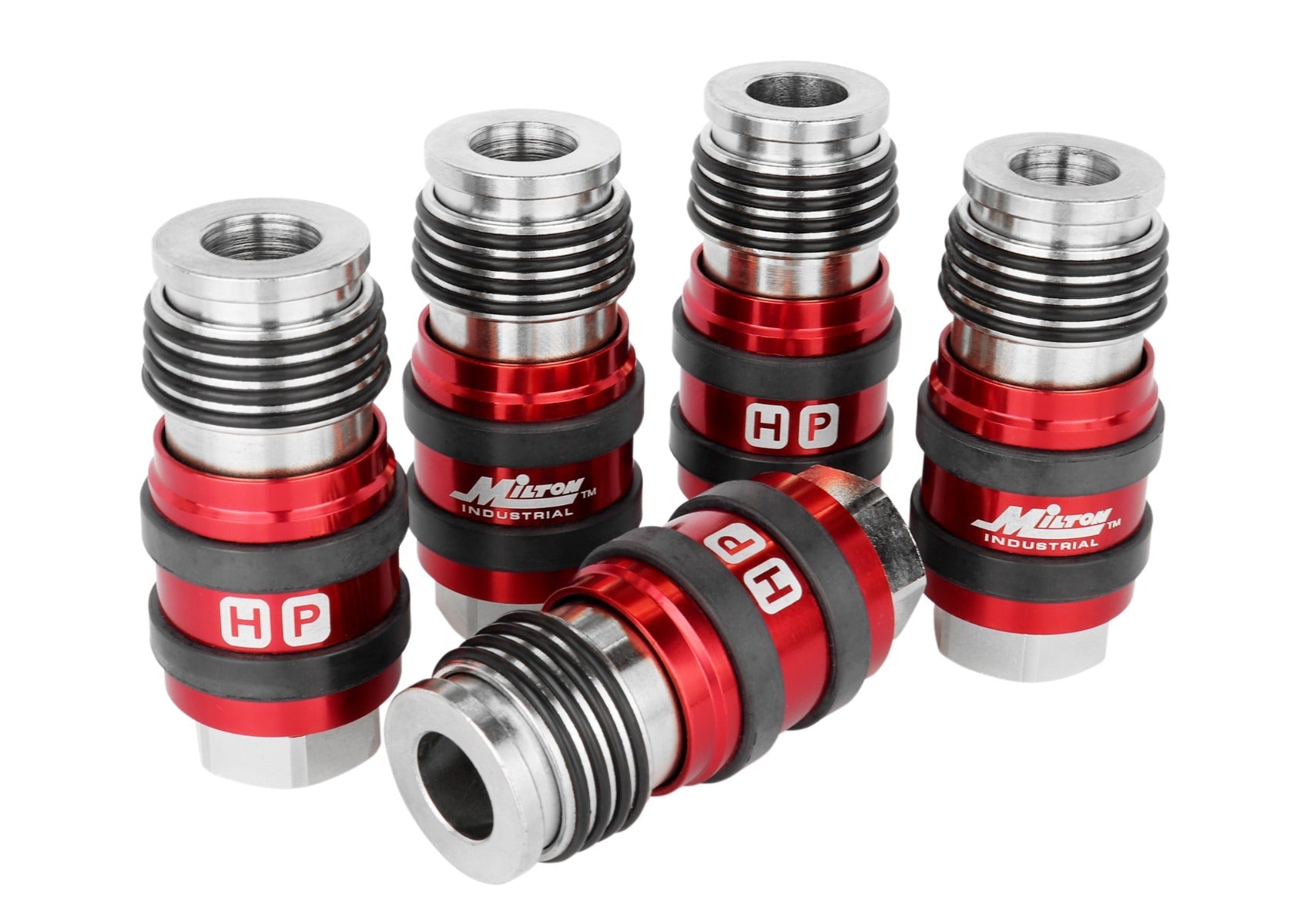 2 In ONE Universal Safety Exhaust Industrial Coupler, 1/4