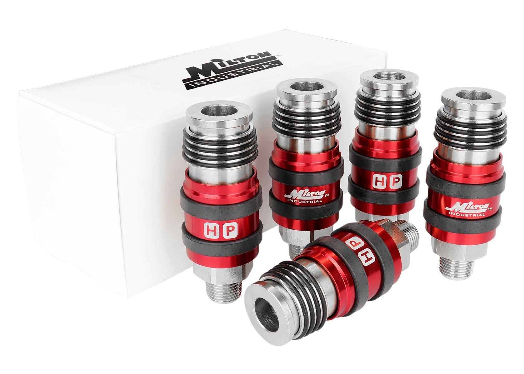 2-In-ONE Universal Safety Exhaust Industrial Coupler, 3/8