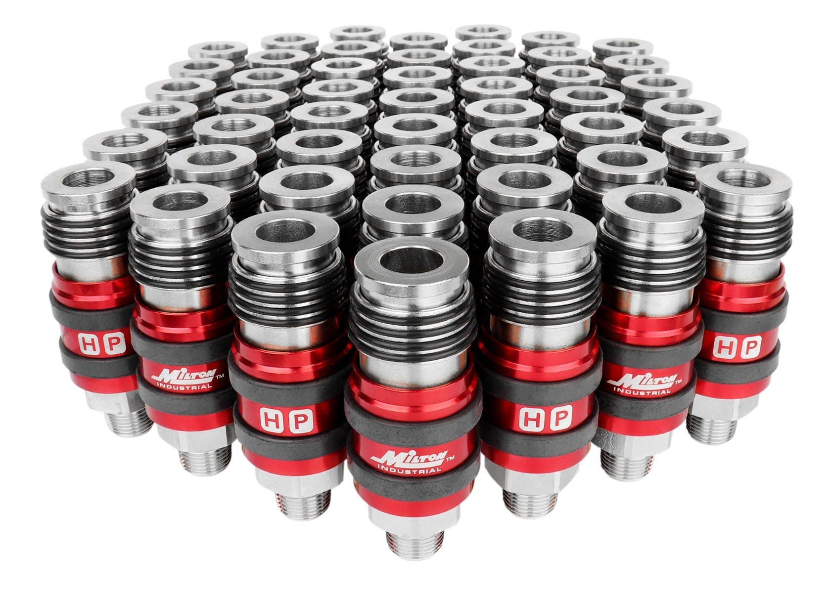 2-In-ONE Universal Safety Exhaust Industrial Coupler, 3/8