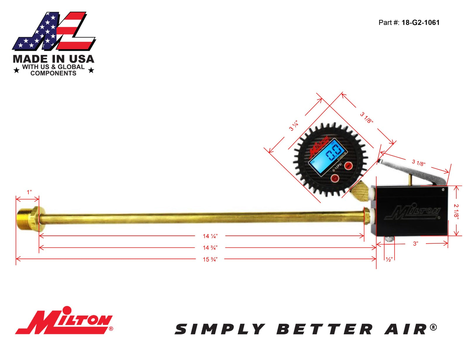 Digital Dunnage Bag Inflator 15