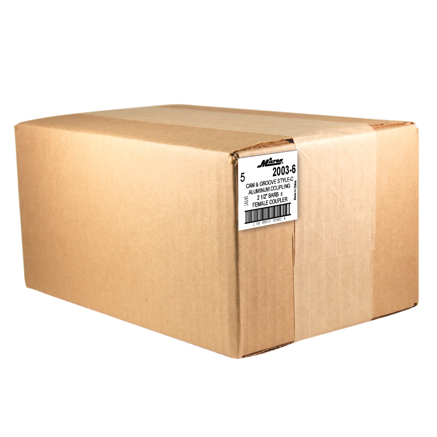 Hose Barb C-Style Cam and Groove Coupler