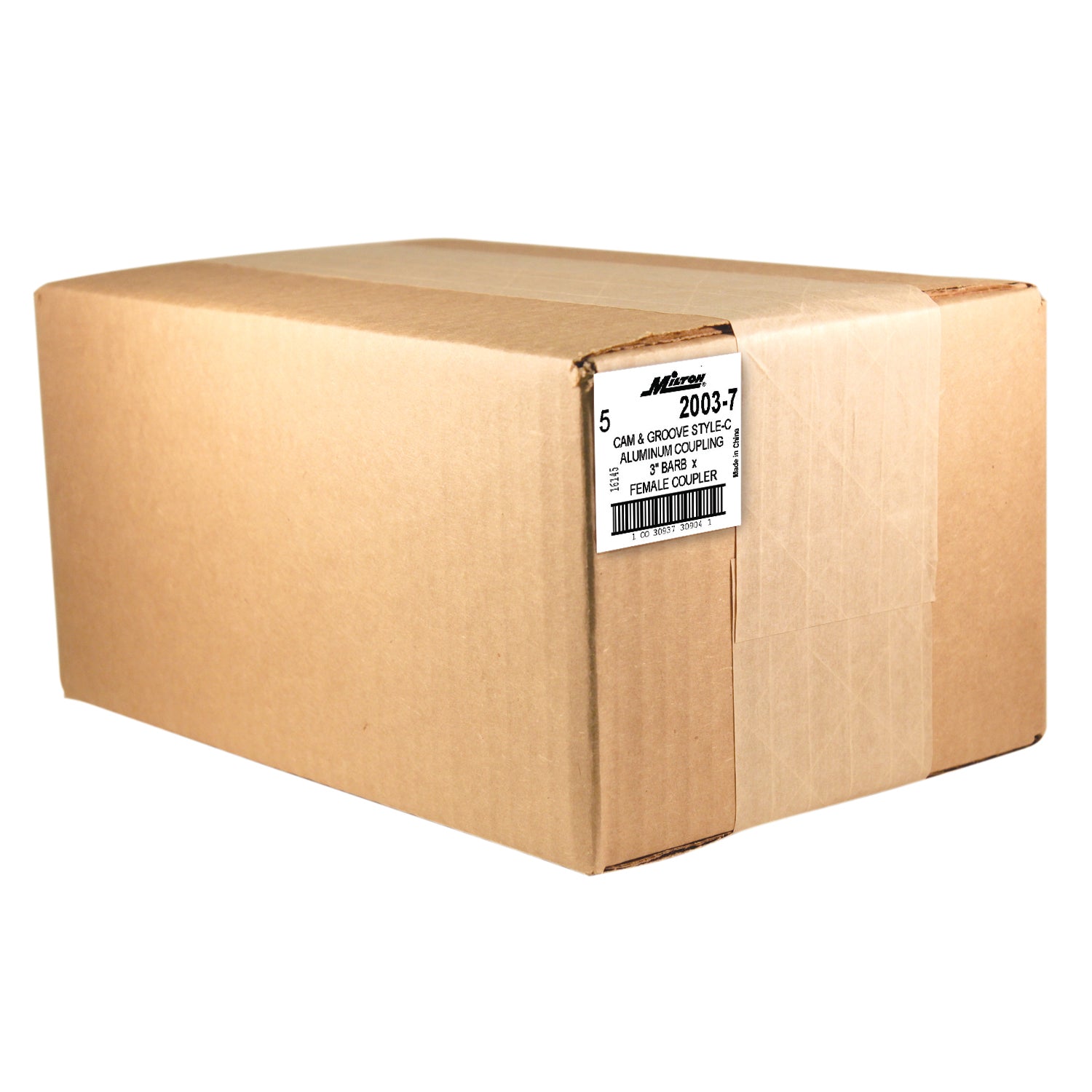 Hose Barb C-Style Cam and Groove Coupler