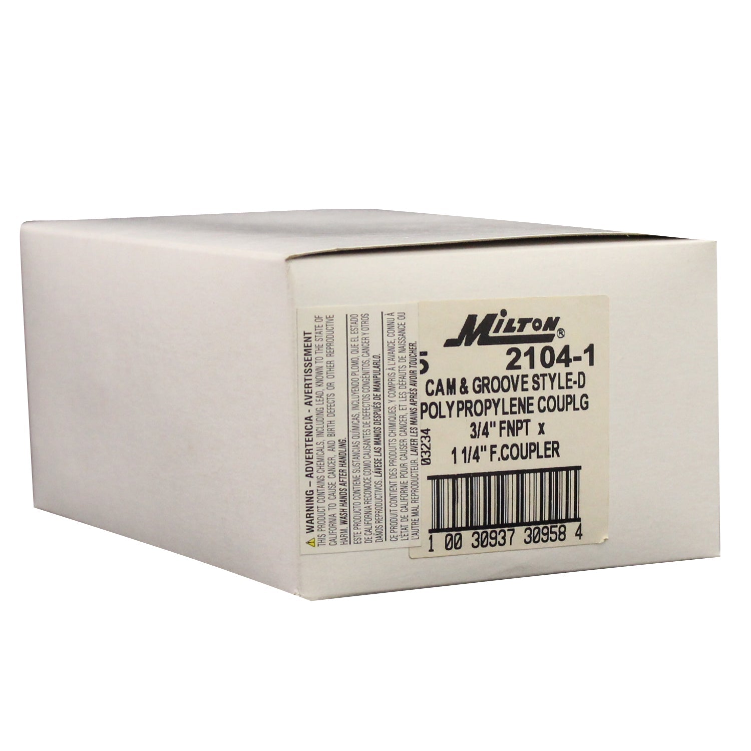 D-Style Cam and Groove Coupler