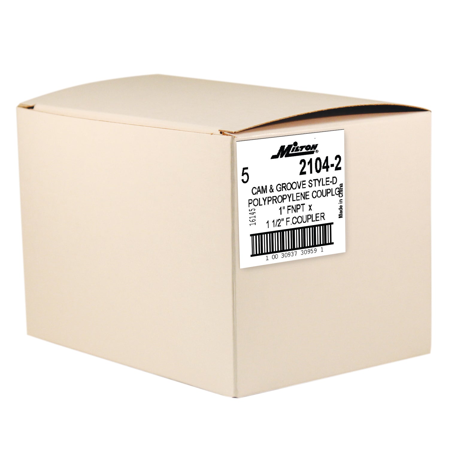 D-Style Cam and Groove Coupler