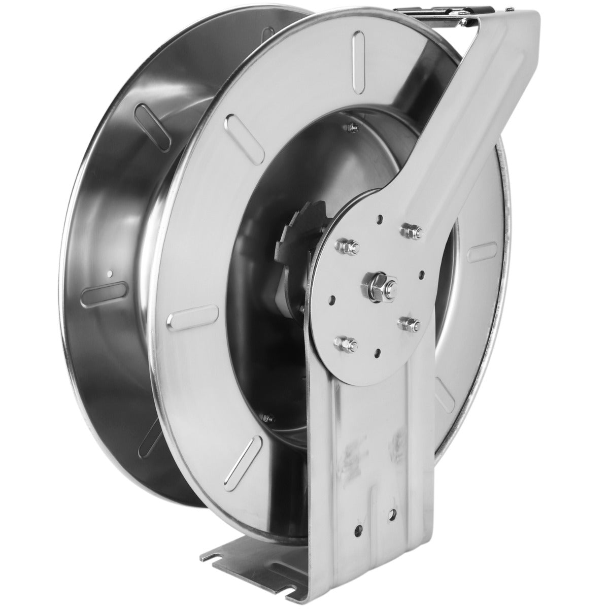Industrial Stainless Steel Hose Reel Retractable, 1/2