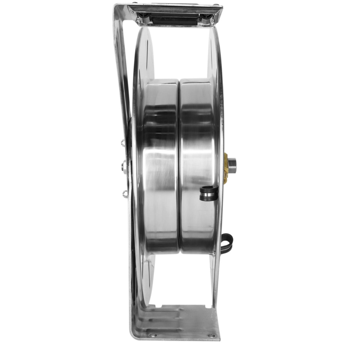 Industrial Stainless Steel Hose Reel Retractable, 1/2