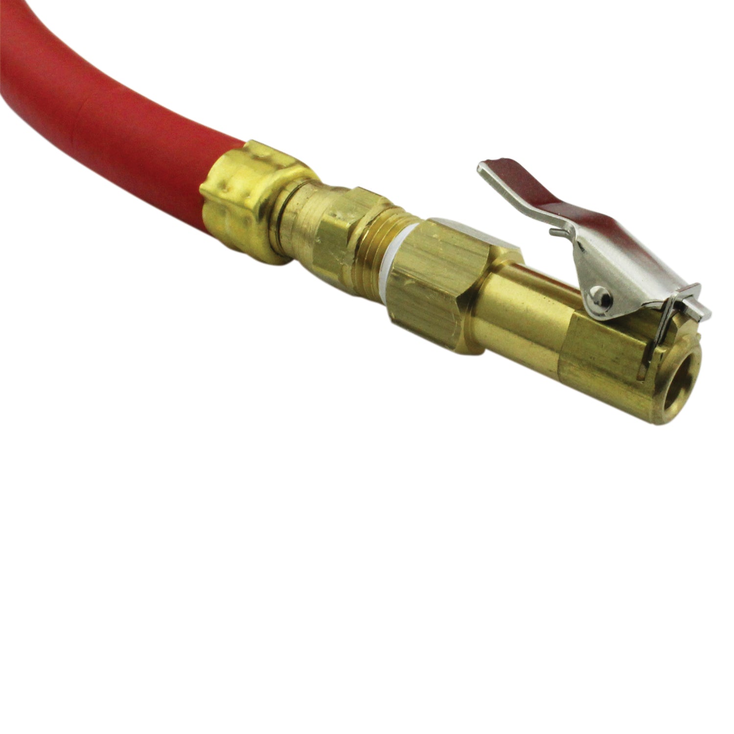 HD Truck Inflator Gauge, 7 ft. Rubber Air Hose, Easy On Grip, 10 - 160 PSI