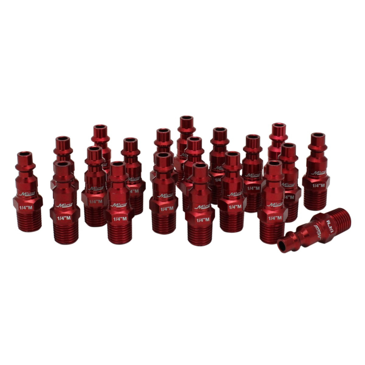 COLORFIT® Plugs (M-STYLE®, Red) - 1/4