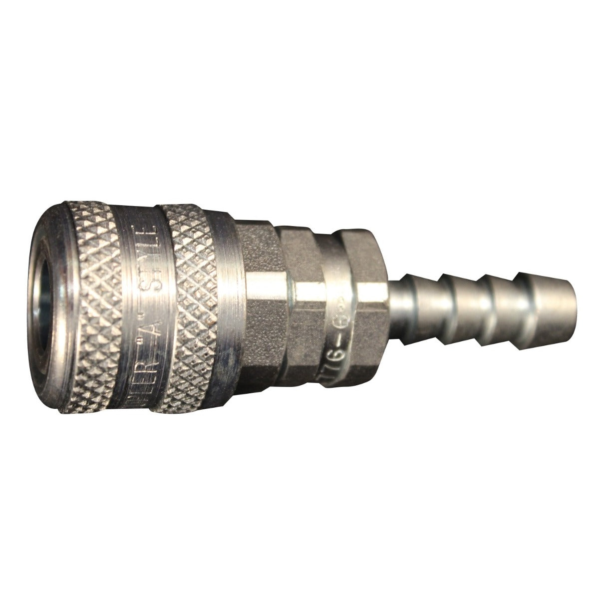 A-Style Coupler, Steel Air Tool Fitting, 1/4