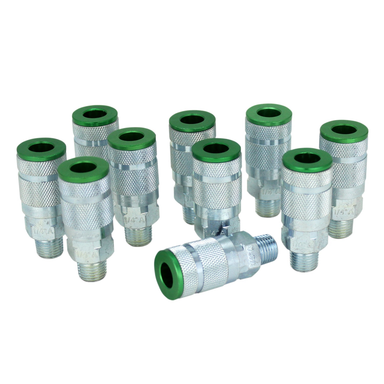 COLORFIT® Couplers (A-Style, Green) - 1/4