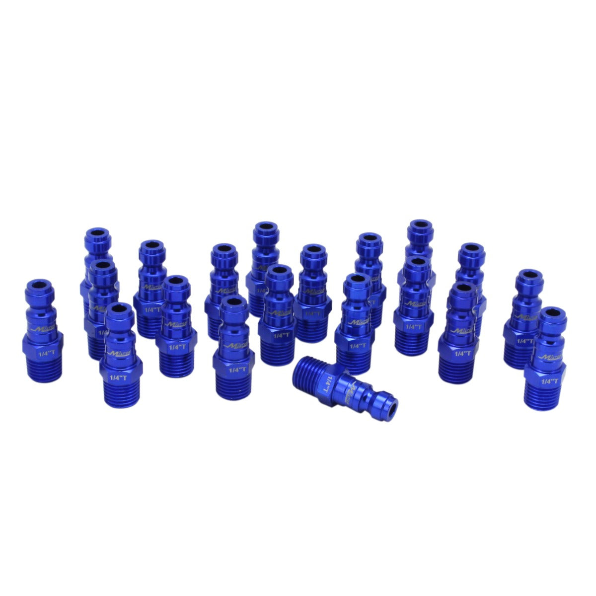 COLORFIT® Plugs (T-Style, Blue) - 1/4