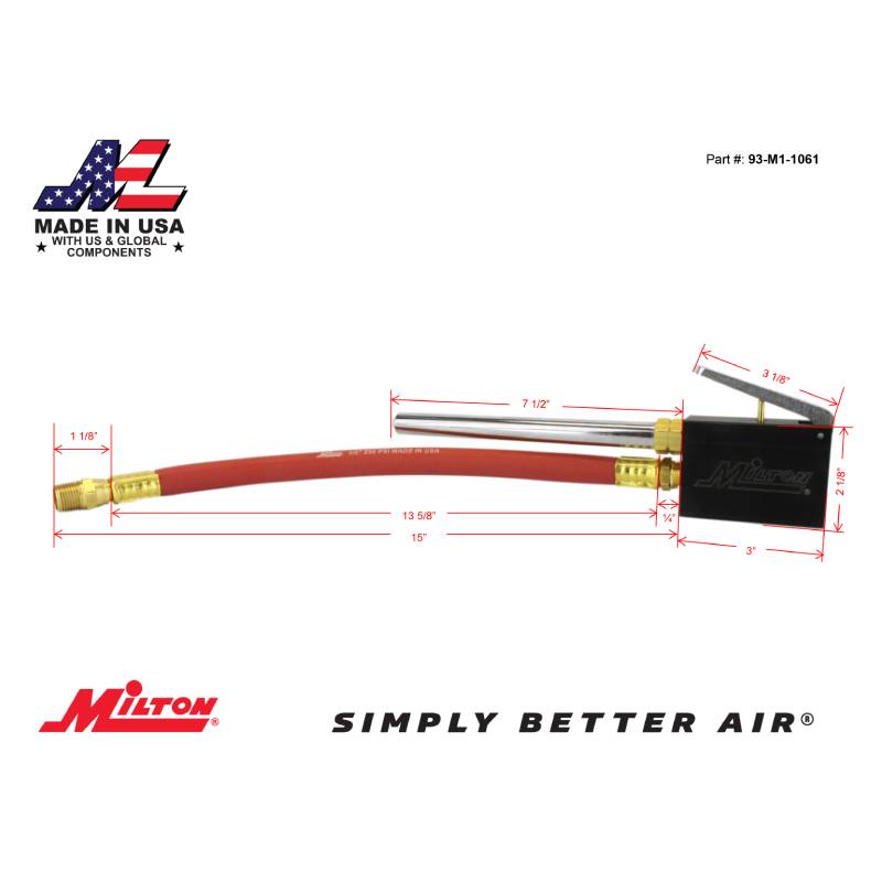 Analog Bayonet Dunnage Bag Inflator 15