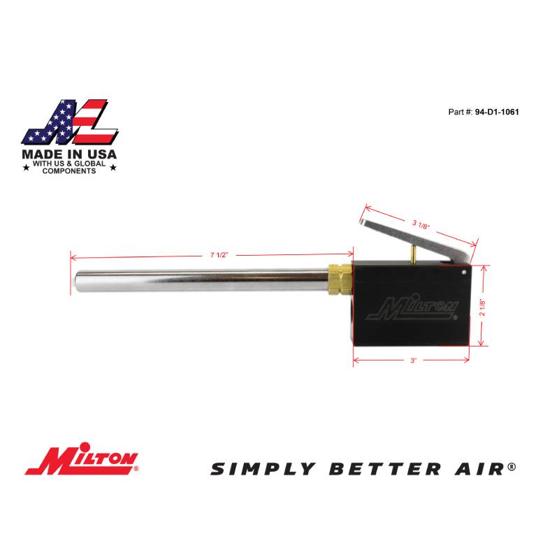 Analog Bayonet Dunnage Bag Inflator 15