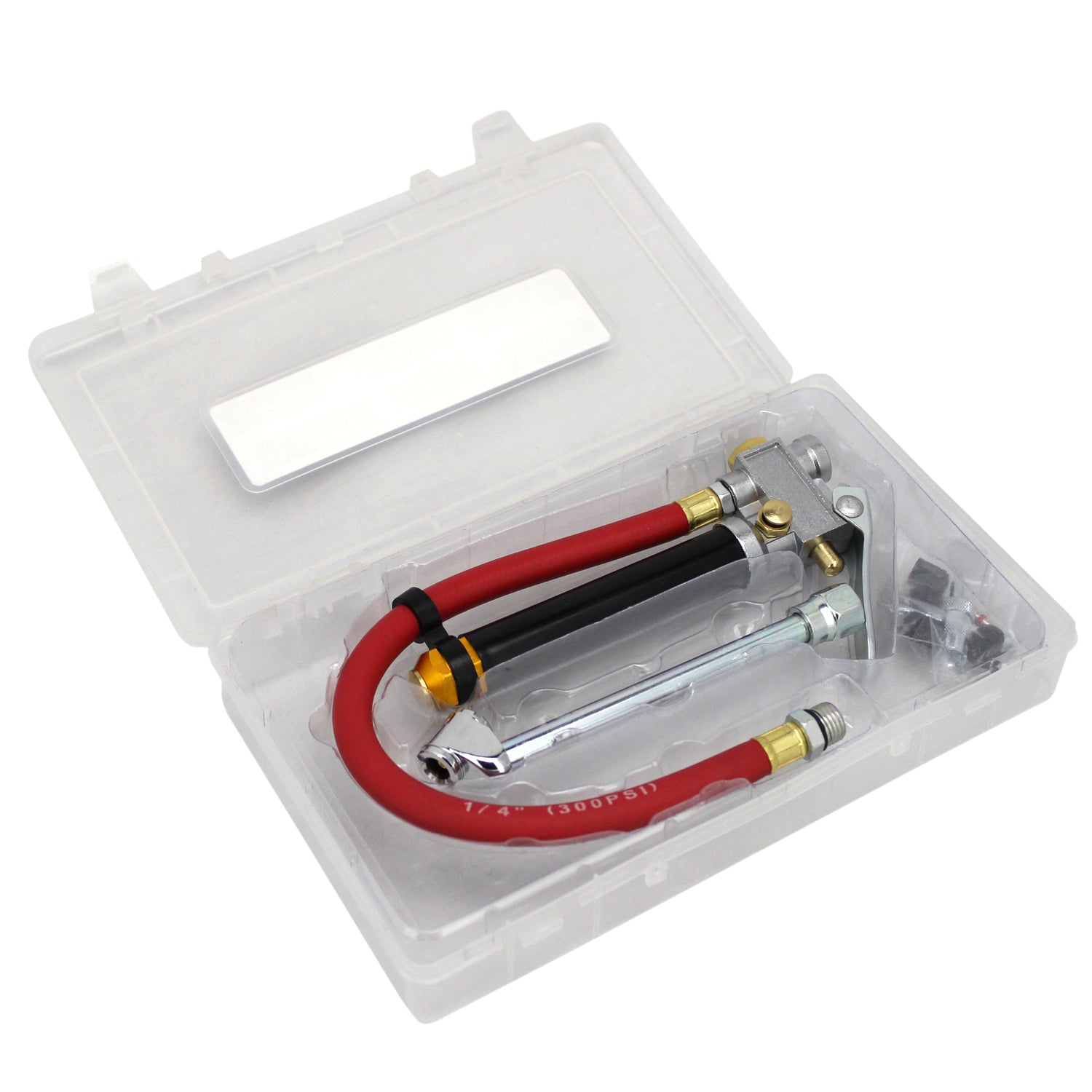 EXELAIR® Analog Bayonet Tire Inflator Gauge Kit - 13