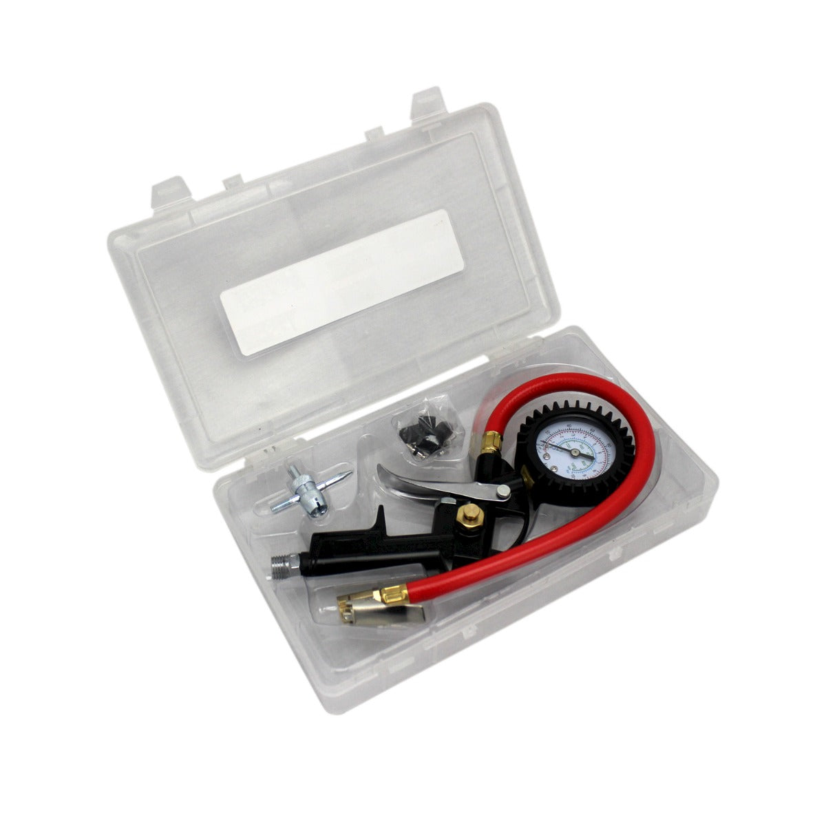 EXELAIR® EX0510PKIT Analog Pistol Grip Tire Inflator/Deflator Gauge Kit w/ 13
