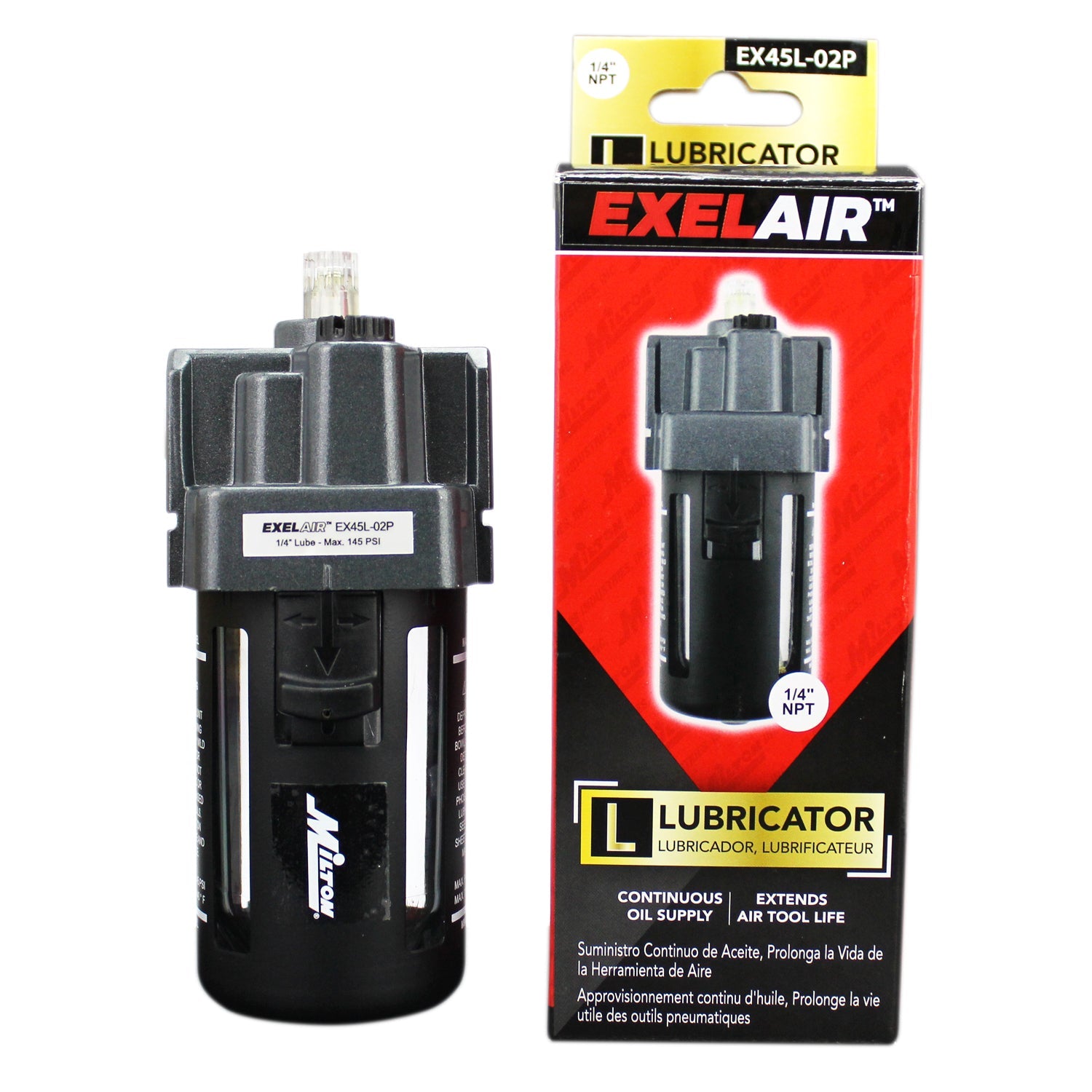 EXELAIR® FRL Air Lubricator, 1/4