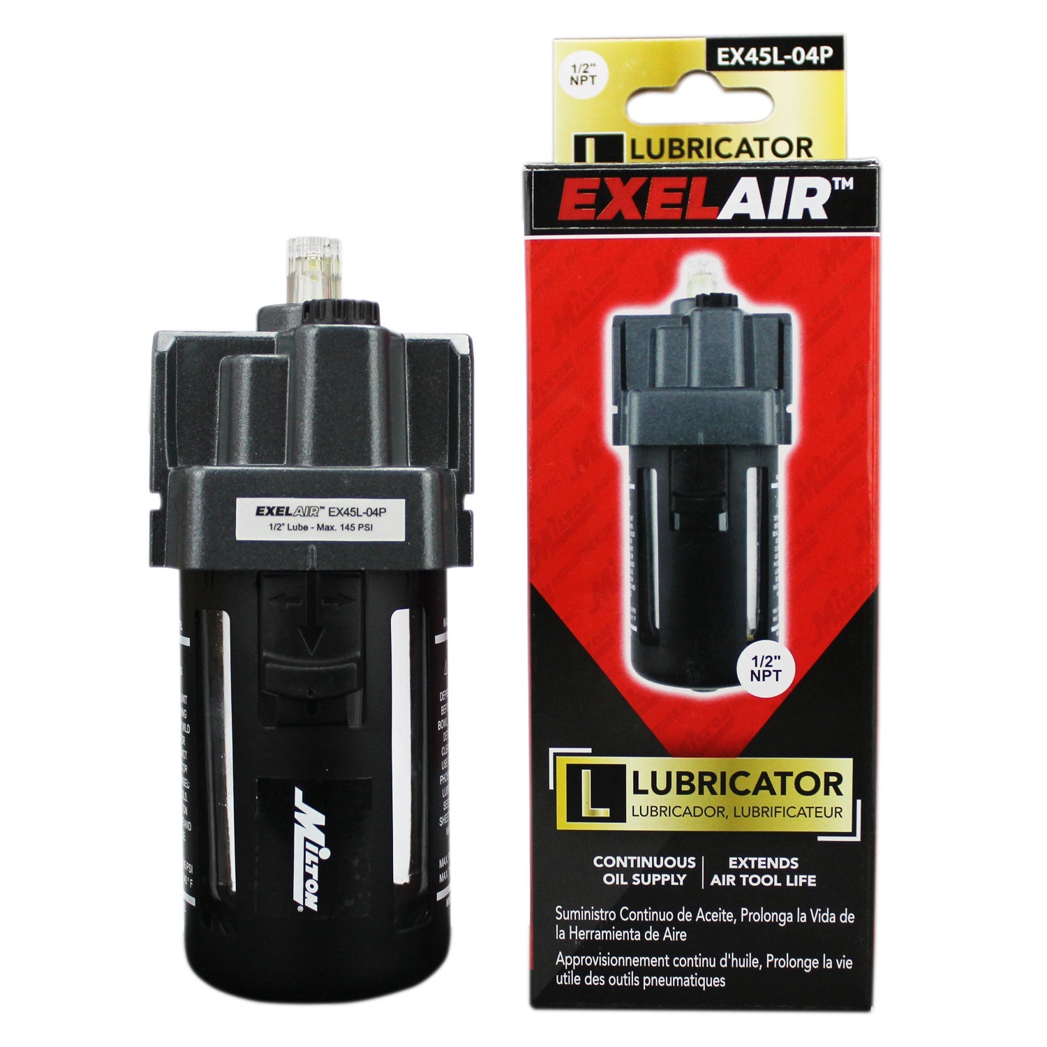 EXELAIR® FRL Air Lubricator, 1/2