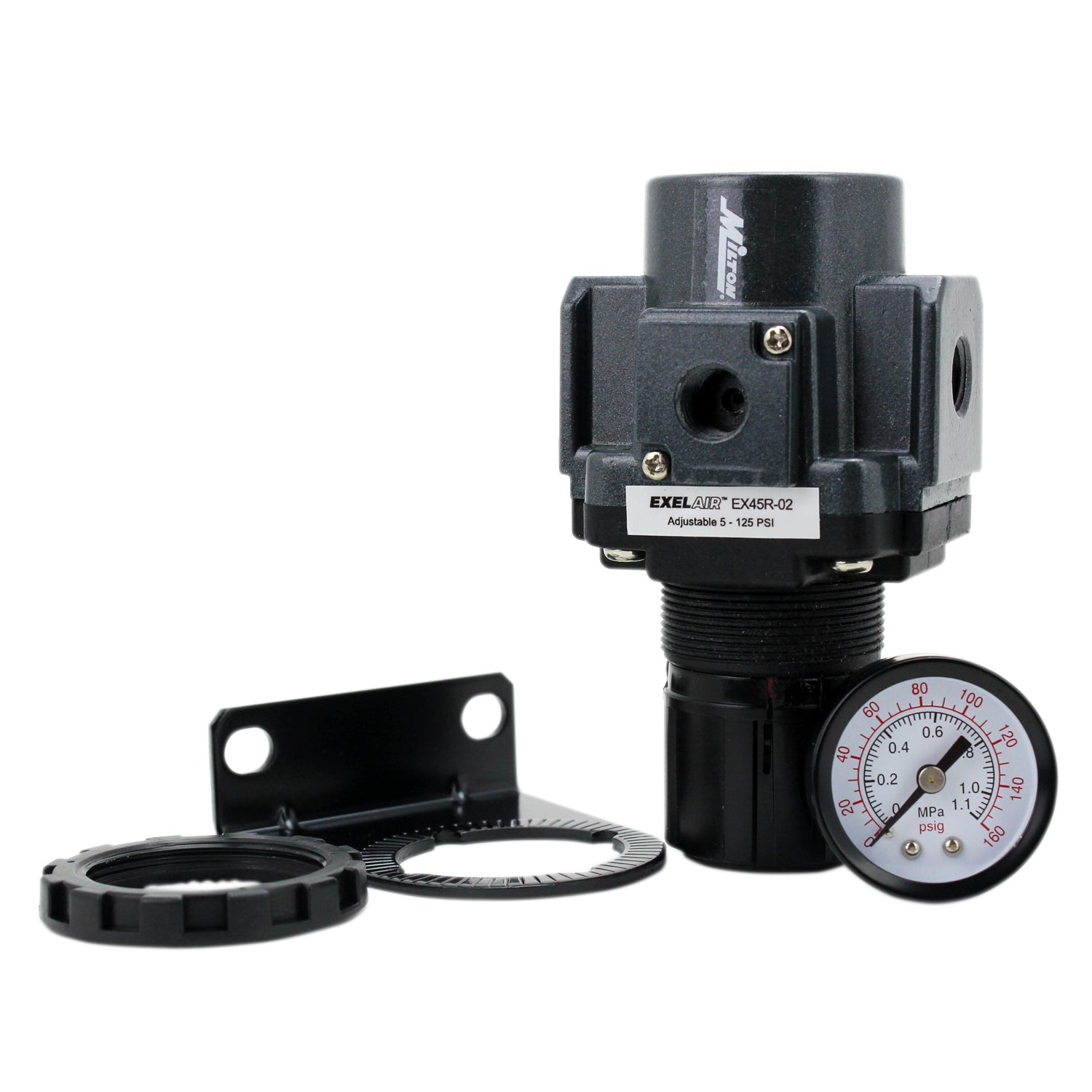 EXELAIR® FRL Air Regulator, 1/4