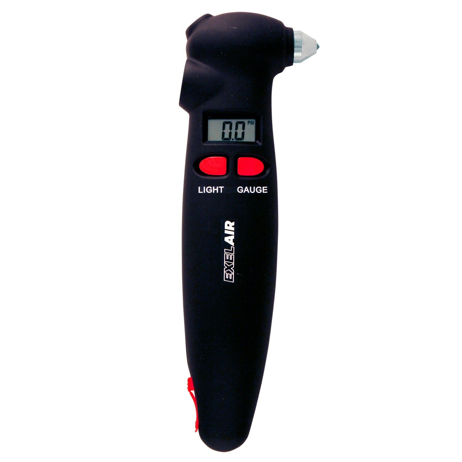 EXELAIR® 4-in-1 Digital Tire Pressure Gauge 100 PSI, Multi-purpose Emergency Tool