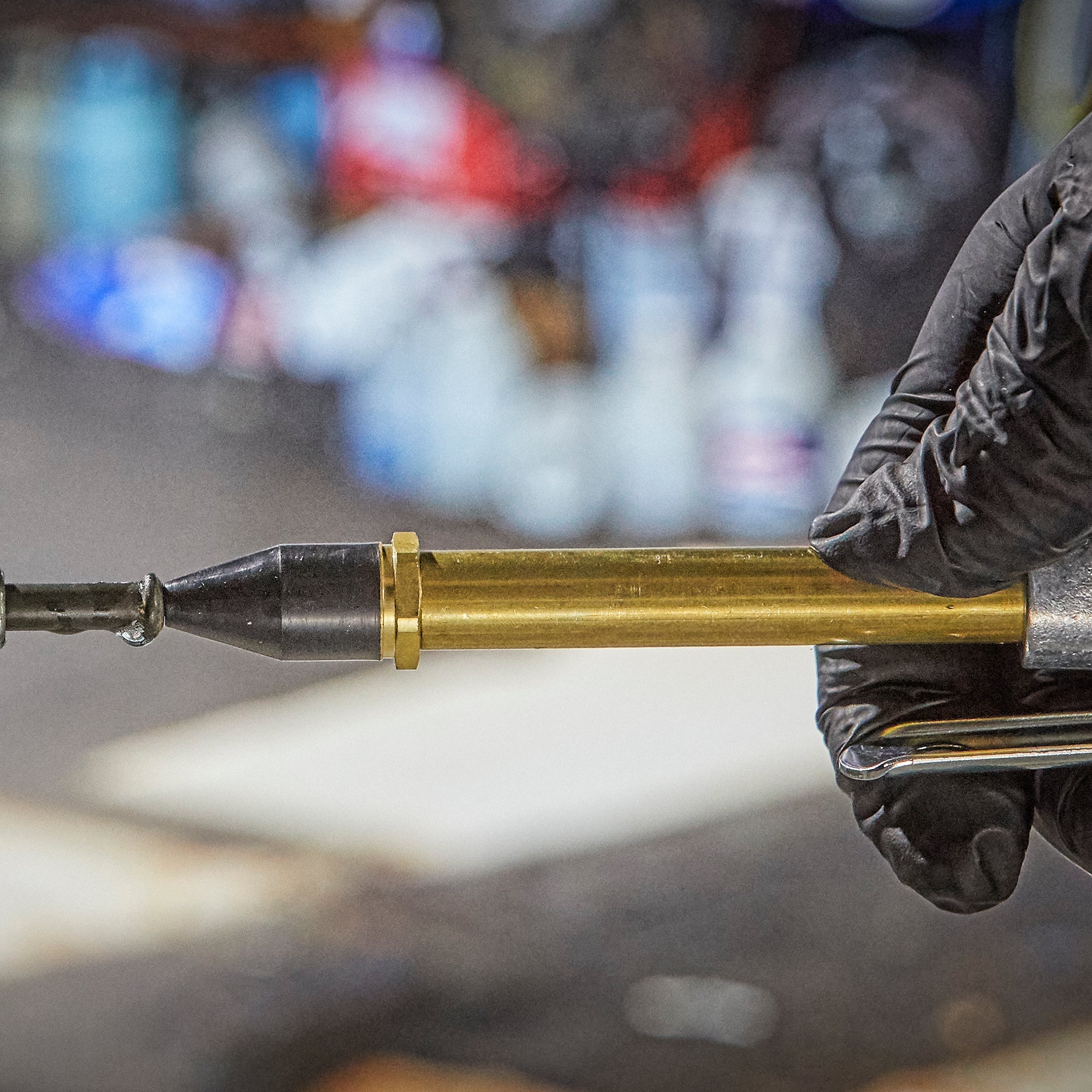 Heavy-Duty Air Blow Gun with Rubber Tip, 1/4