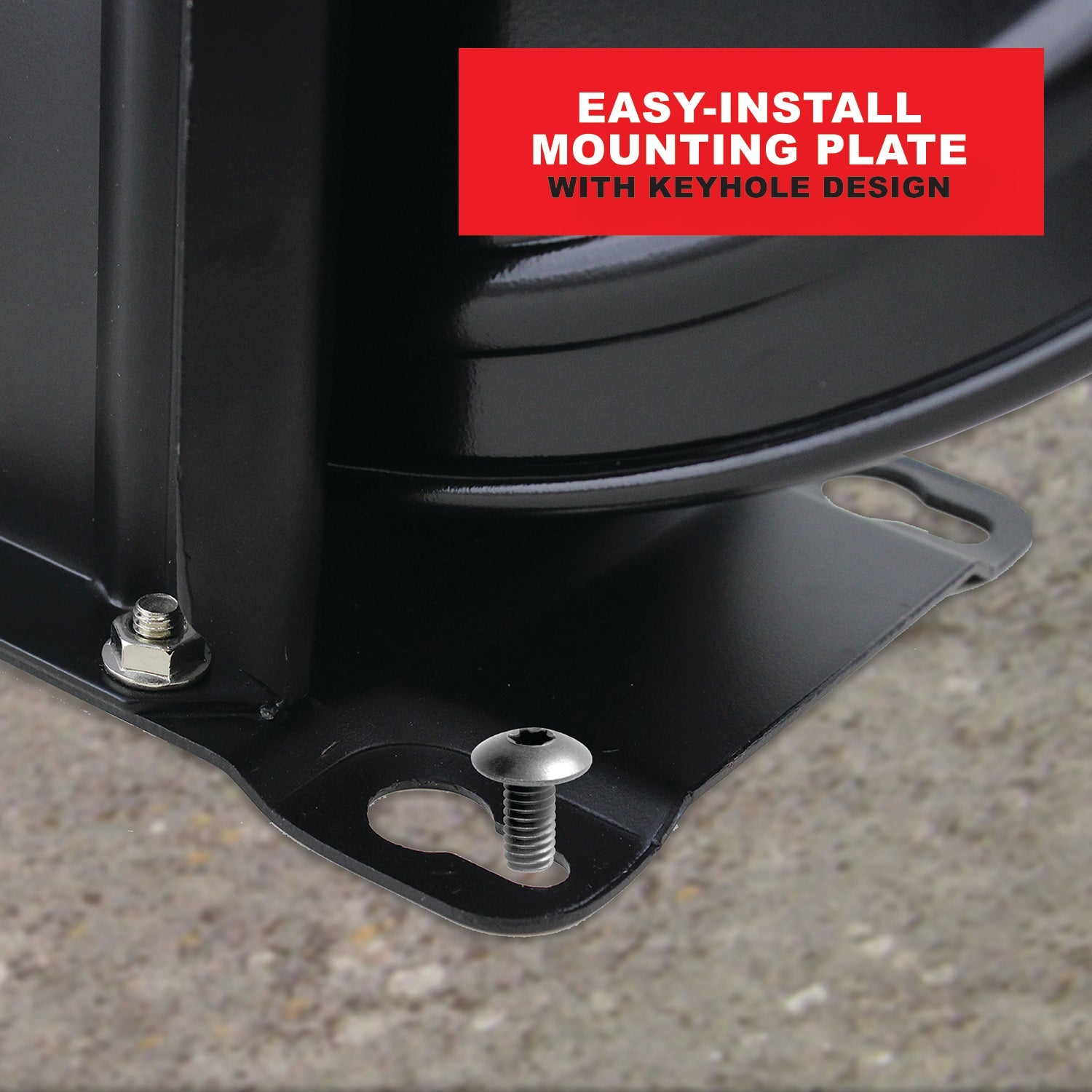 Steel Dual Arm Auto-Retractable Hose Reel, 3/8