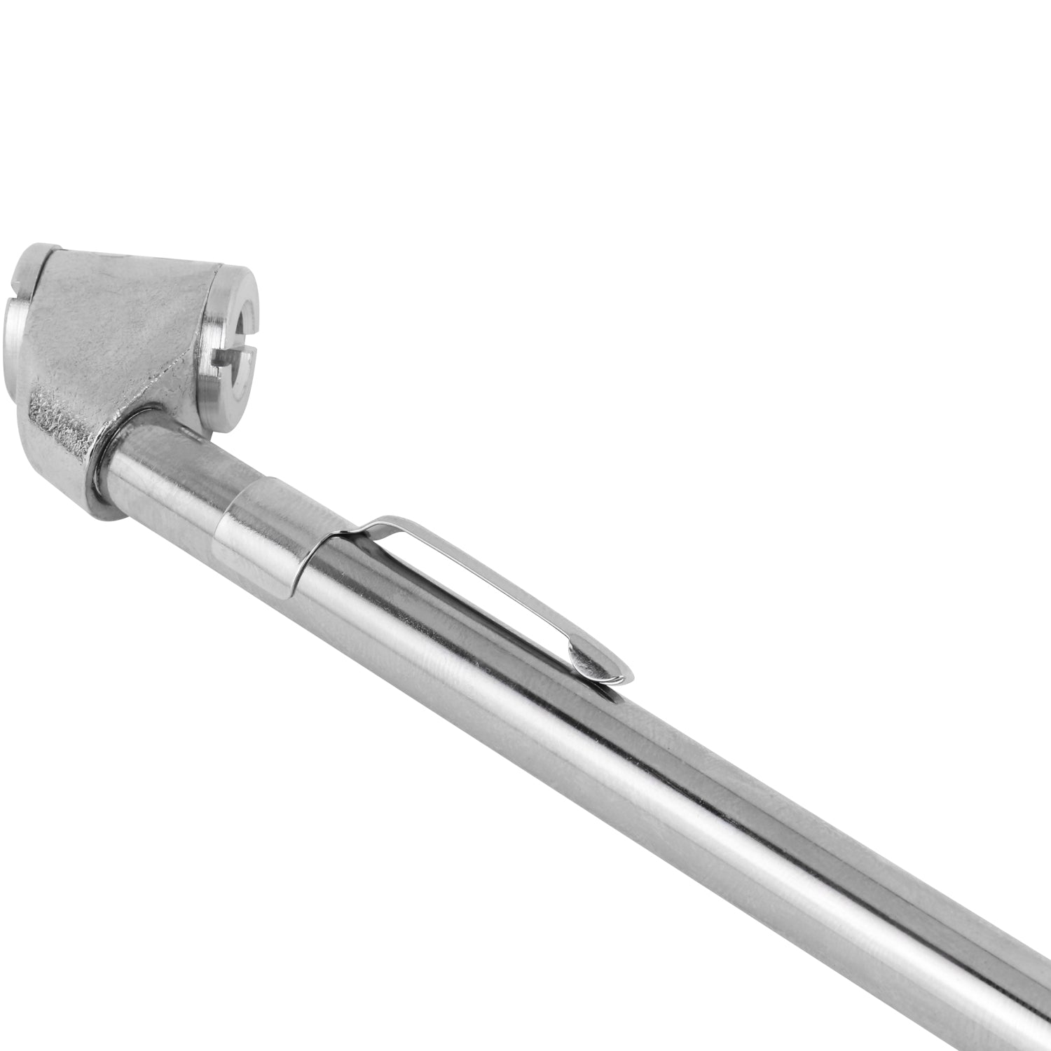 Tire Pencil Pressure Gauge w/Dual Head Air Chuck, 20-120 PSI