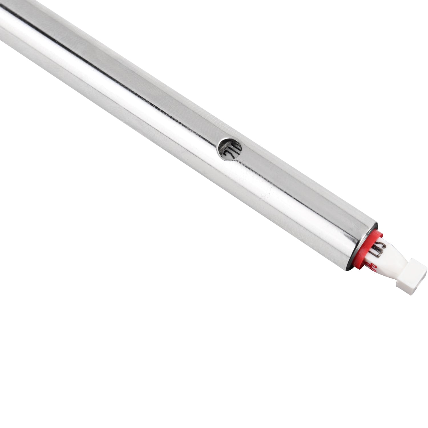 Air/Water-Filled Tire Pressure Gauge, 5-50 PSI Single Ball-Head Air Chuck