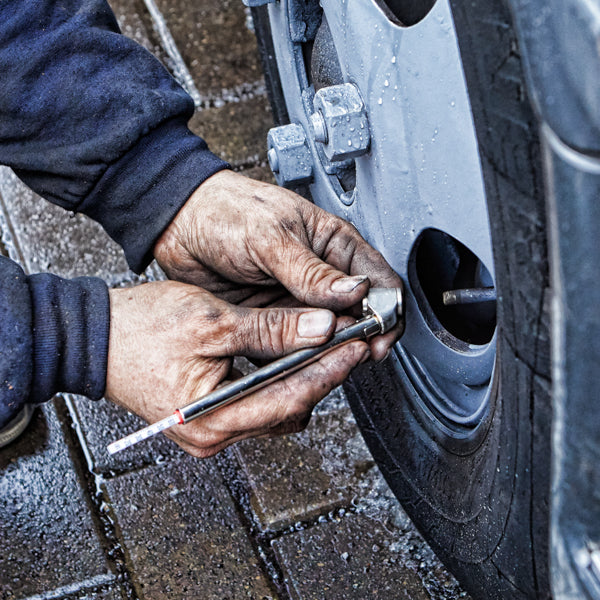 Tire Pressure Gauge, 20-120 PSI Dual Head Truck Air Chuck(Box of 100)