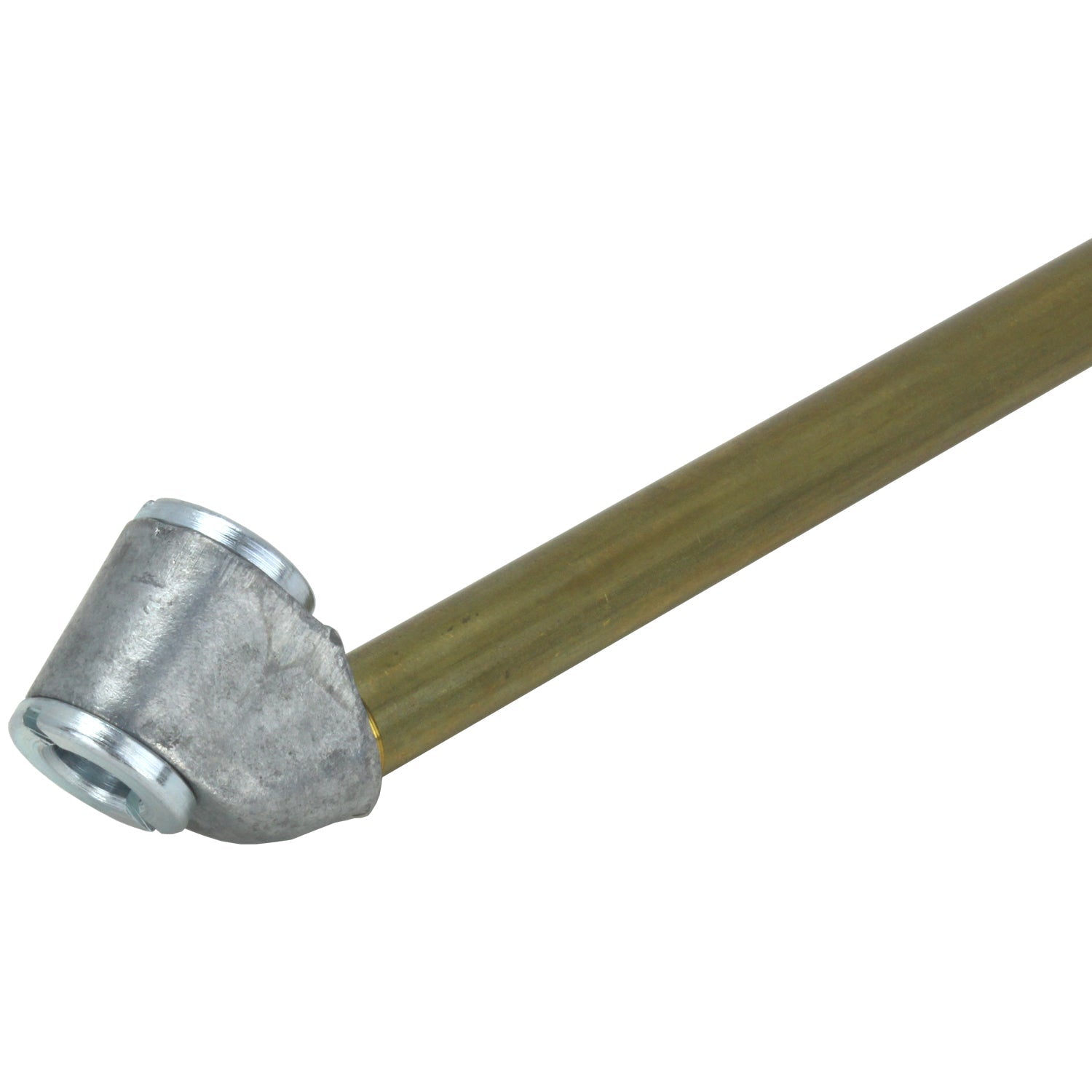 High Pressure Dial Tire Pressure Gauge - Dual Head Air Chuck, 12